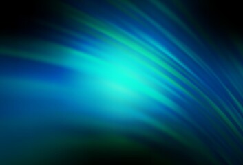 Dark Blue, Green vector abstract bright template.