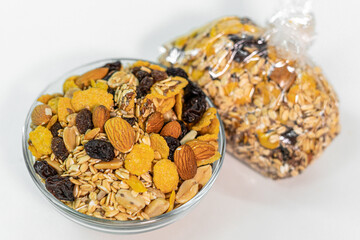 mix de frutos secos granola