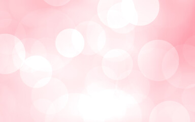 Luxury pink blur abstract background with bokeh lights for backgrounds concept of valentine day.