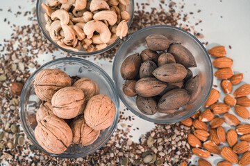 Semillas frutos secos