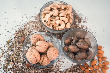 Semillas frutos secos