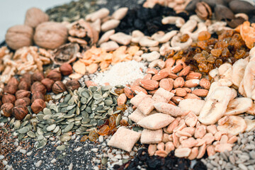 Semillas, frutos secos