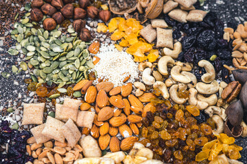 Semillas, frutos secos