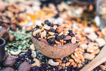 Semillas, frutos secos