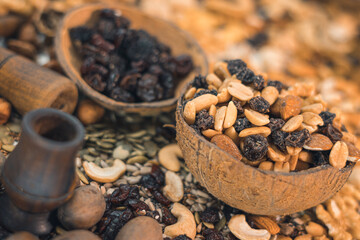 Semillas, frutos secos
