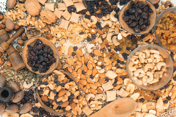 Semillas, frutos secos