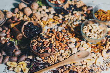 Semillas, frutos secos