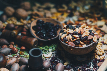 Semillas, frutos secos