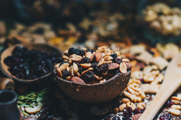 Semillas, frutos secos