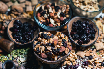 Semillas, frutos secos