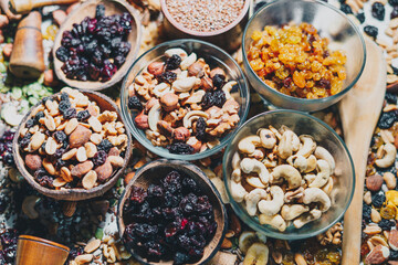 Semillas, frutos secos