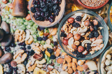 Semillas, frutos secos