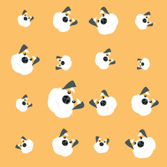 シュナウザーイラスト