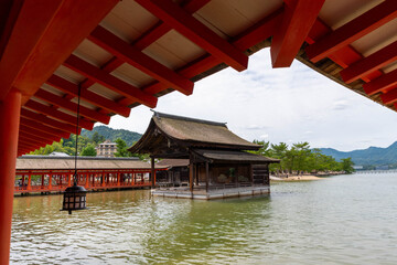 Itsukushima shrine in Miyajima Hirosimma