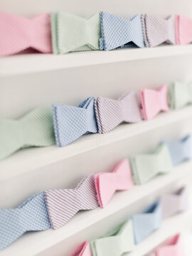 Seersucker Bow Ties