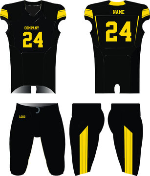 American Football Jersey Template Images – Browse 4,144 Stock