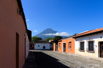 street in Antigua Guatemala