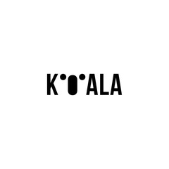 Illustration vector graphic template of Koala logo © Ibni