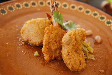 Tortitas de camarón