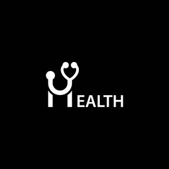 Health medical logo template