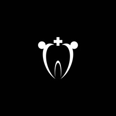 Dental logo vector icon