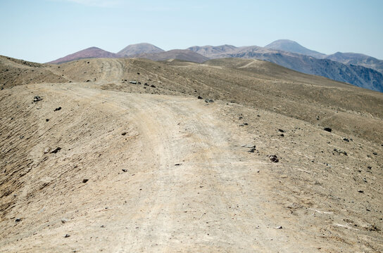 Road through the desert