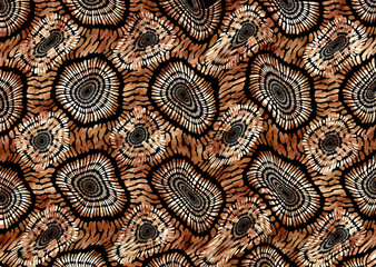 abstract geometric texture	
