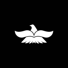 Eagle logo vector icon