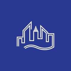 Fototapeta premium Real estate logo
