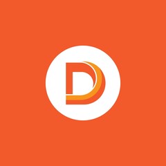 D Letter logo business