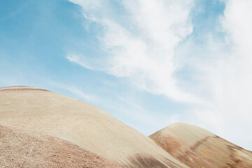 Painted hills of Capitol Reef