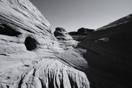 Sculpted rock formations, Glen Canyon NRA, Utah