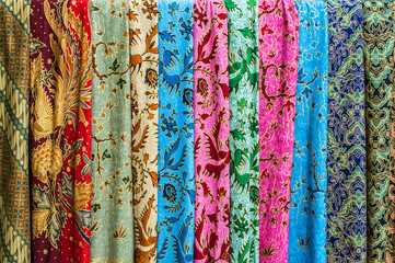 Colorful Sarong Texture