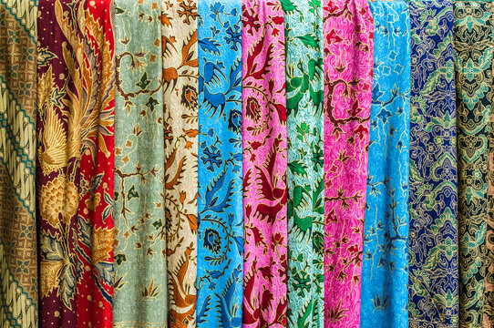 Colorful Sarong Texture