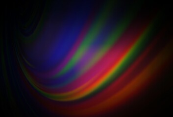 Dark Pink, Yellow vector abstract blurred background.