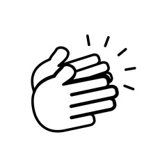 Applause icon Design Vector Template Illustration