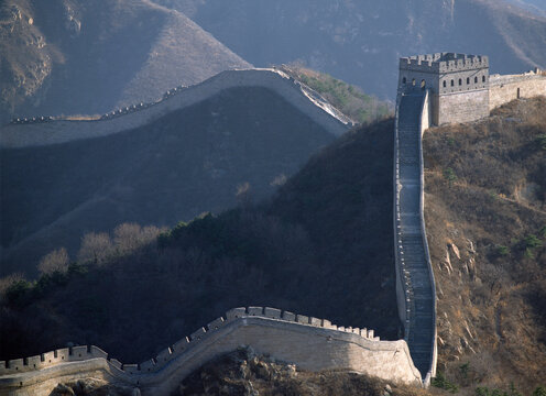The Great Wall of China.
