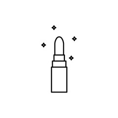 lipstick icon design template isolated