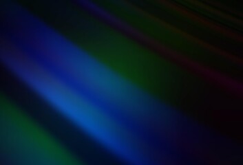 Dark BLUE vector blurred bright texture.