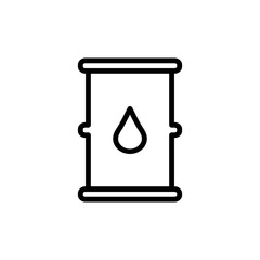 Oil Barrel Icon Design Vector Template Illustration