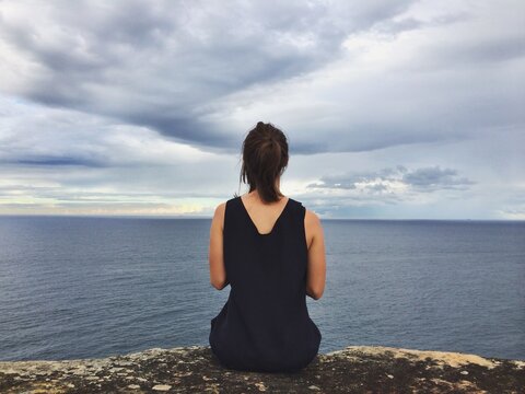 Sitting on the edge of the world