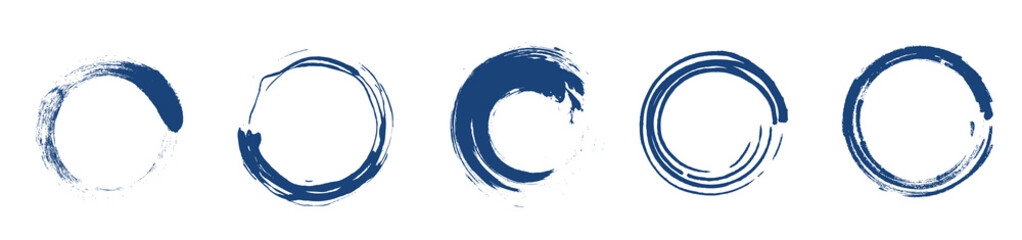 Brush touch material, ink splash, handwritten texture, texture material, rough lines, ink lines, Japanese style, Asian taste vector illustration