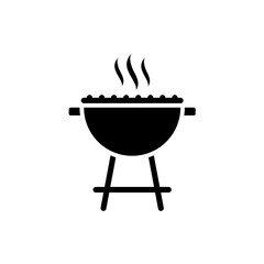 Barbecue Icon Design Vector Template Illustration