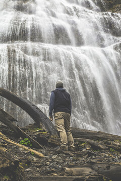 Aaron at Bridal Veil Falls