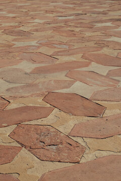 Textured Tiled floor at the Taj Mahal