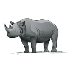 Fototapeta premium Rhinoceros