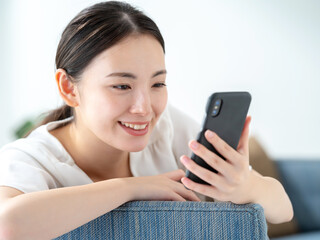 スマートフォン・女性