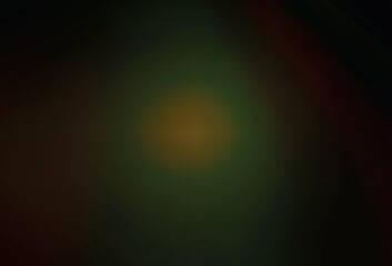 Dark Green, Yellow vector blurred background.