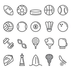 Collection of sport icons