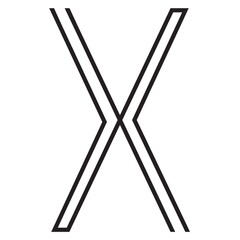 Letter x